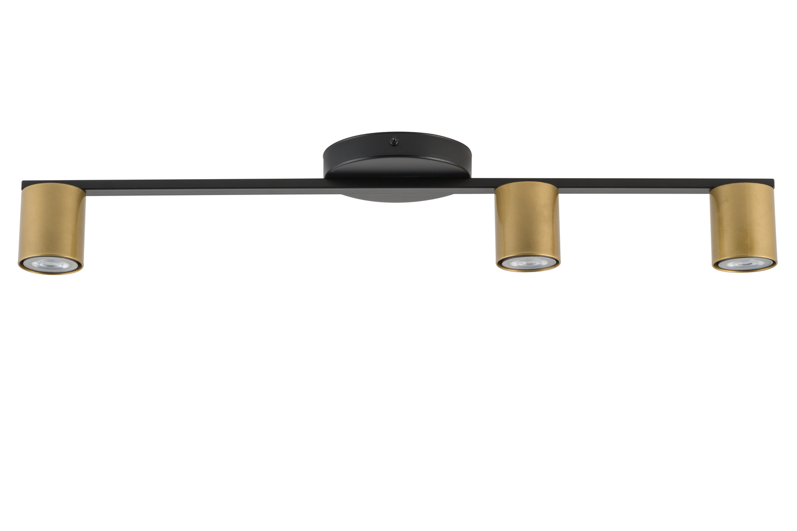 Lampa sufitowa/plafon SKY 3 czarno-złoty
