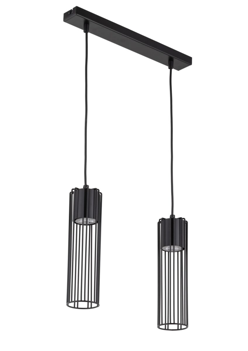 Lampa wisząca FOBIA 2 czarna Lampa wisząca FOBIA 2 czarna