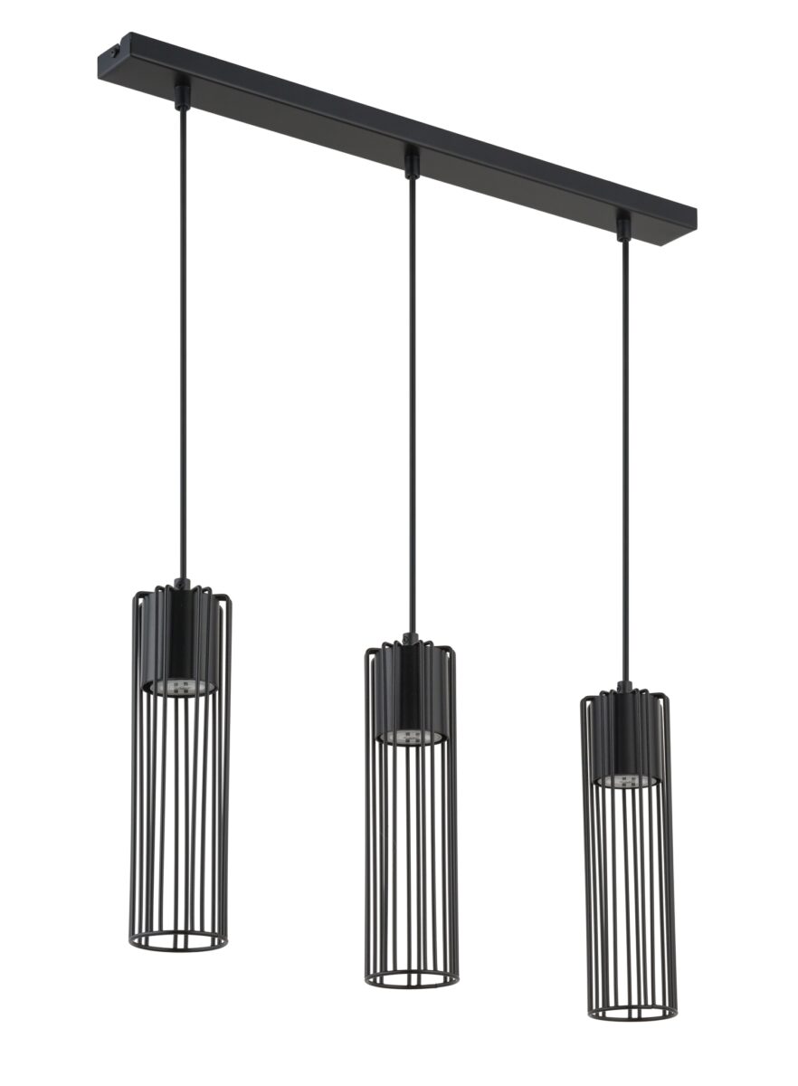 Lampa wisząca FOBIA 3 czarna Lampa wisząca FOBIA 3 czarna