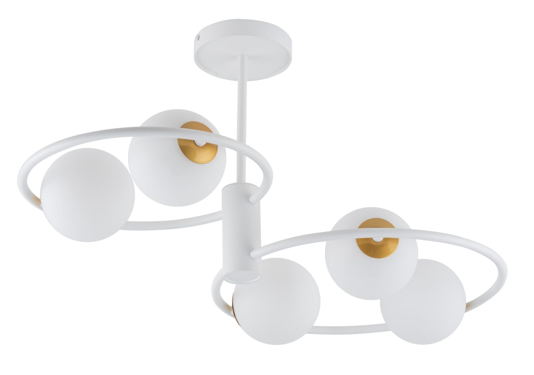 Lampa sufitowa/plafon AQUA 5 biały