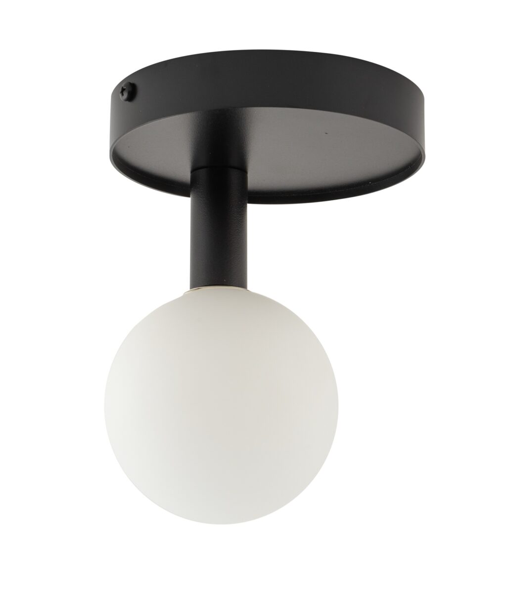 Lampa sufitowa/plafon PERLA 1 biało-czarny Lampa sufitowa/plafon PERLA 1 biało-czarny