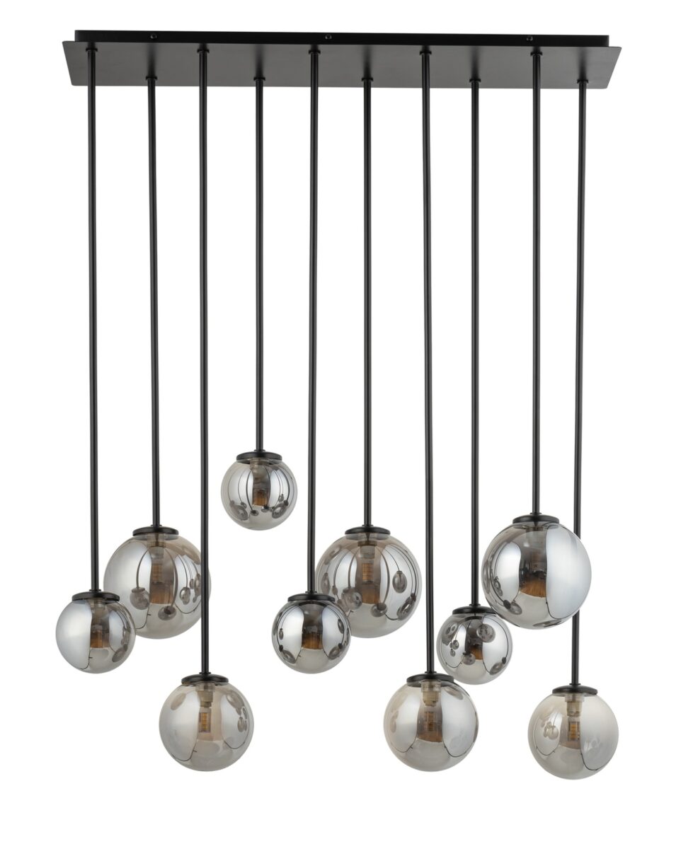 Lampa wisząca TULIA 10 szara