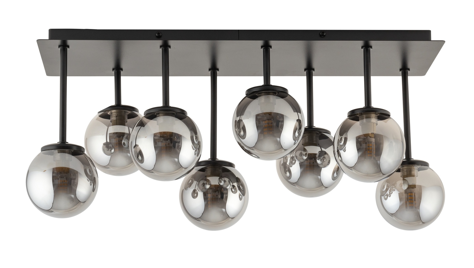 Lampa sufitowa TULIA 8 szara