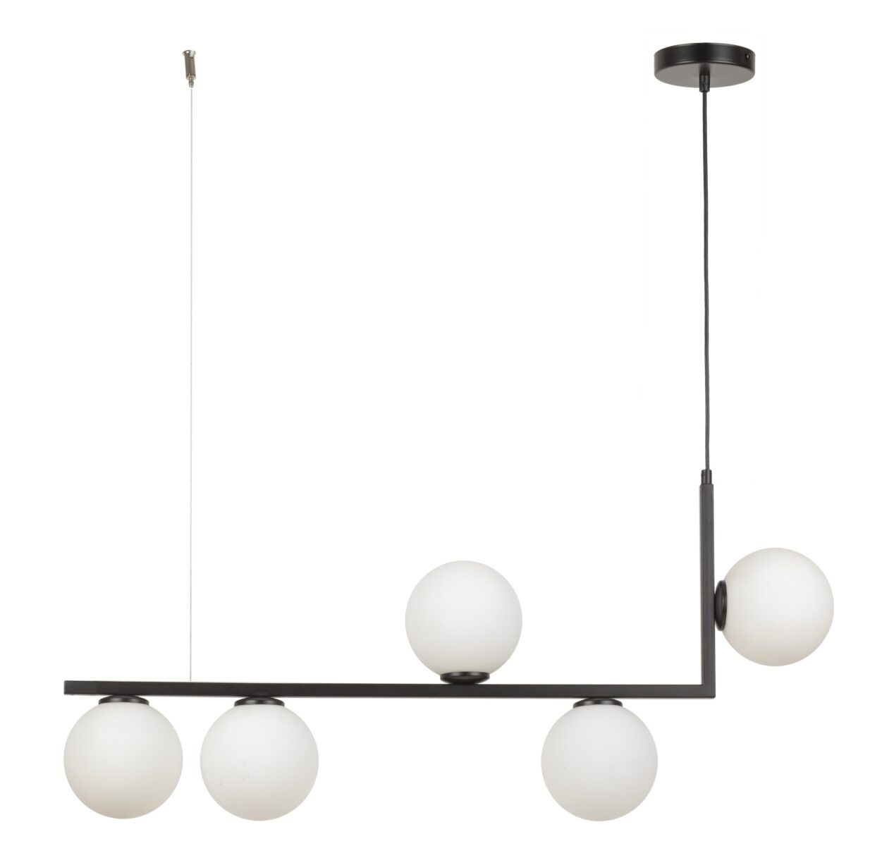 Lampa wisząca ANDY biało-czarna Lampa wisząca ANDY biało-czarna