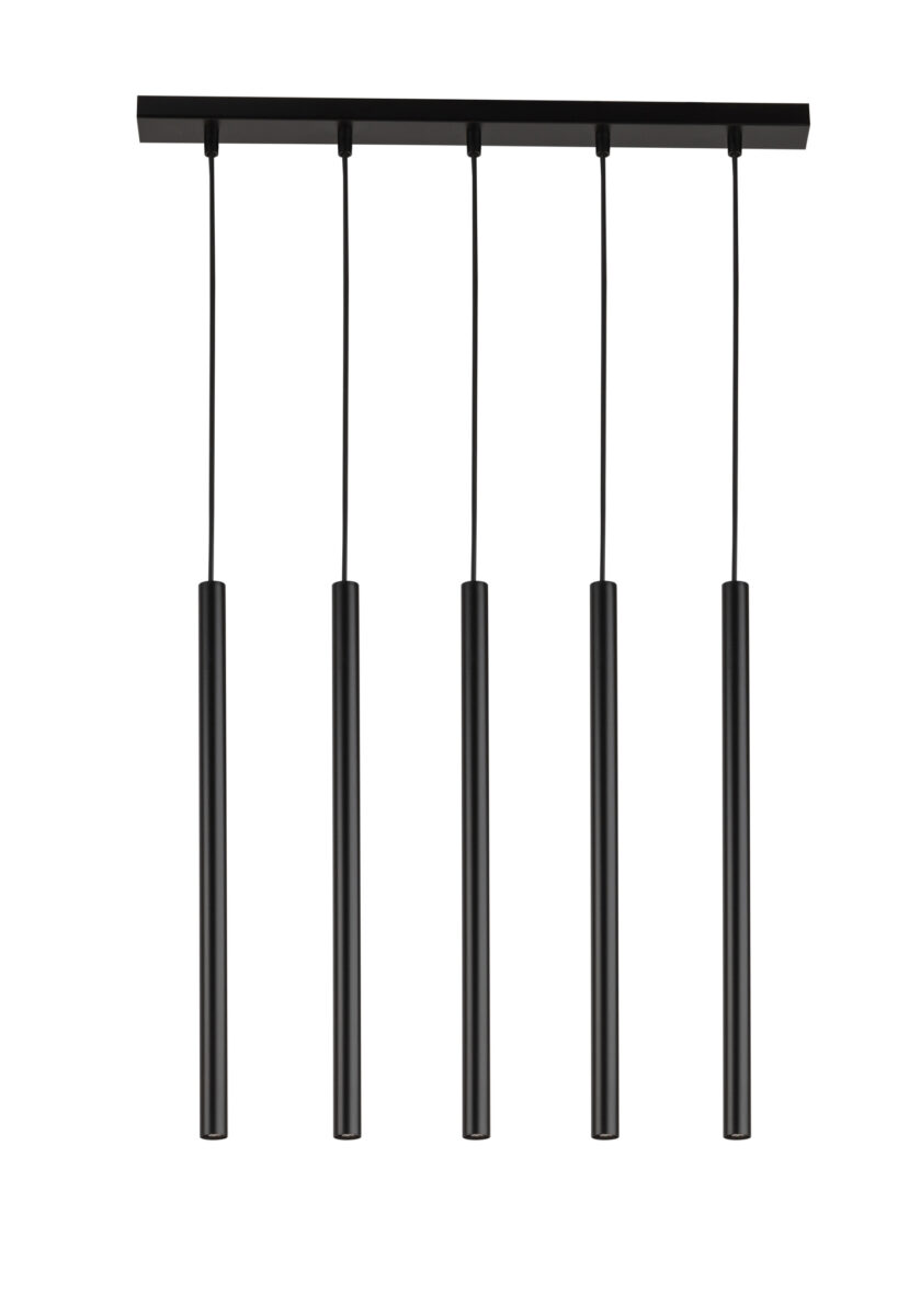 Lampa wisząca SOPEL 5 czarna