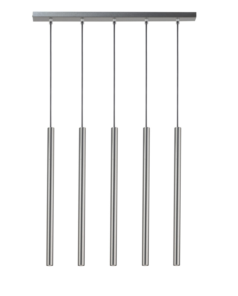 Lampa wisząca SOPEL 5 srebrna