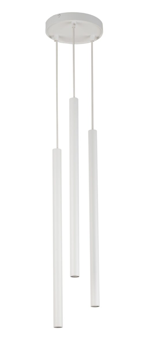 Lampa wisząca SOPEL 3 biała