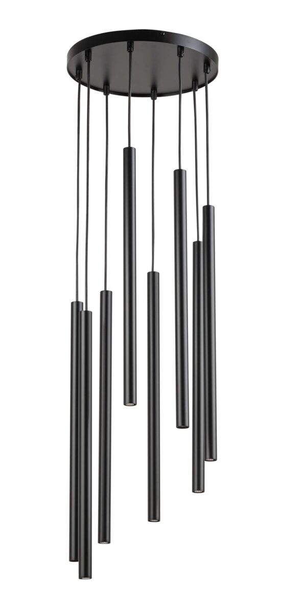 Lampa wisząca SOPEL 8 czarna