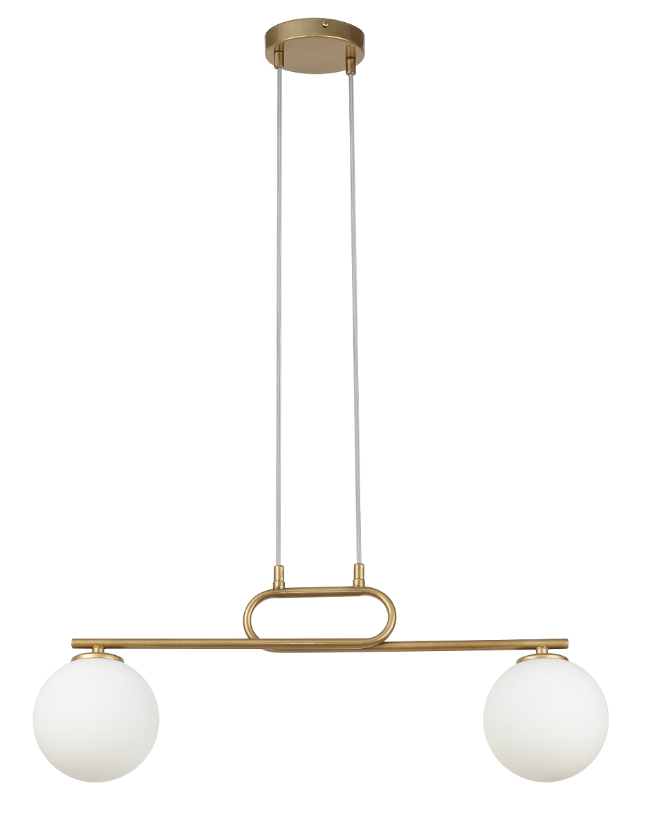 Lampa wisząca TES 2 złota