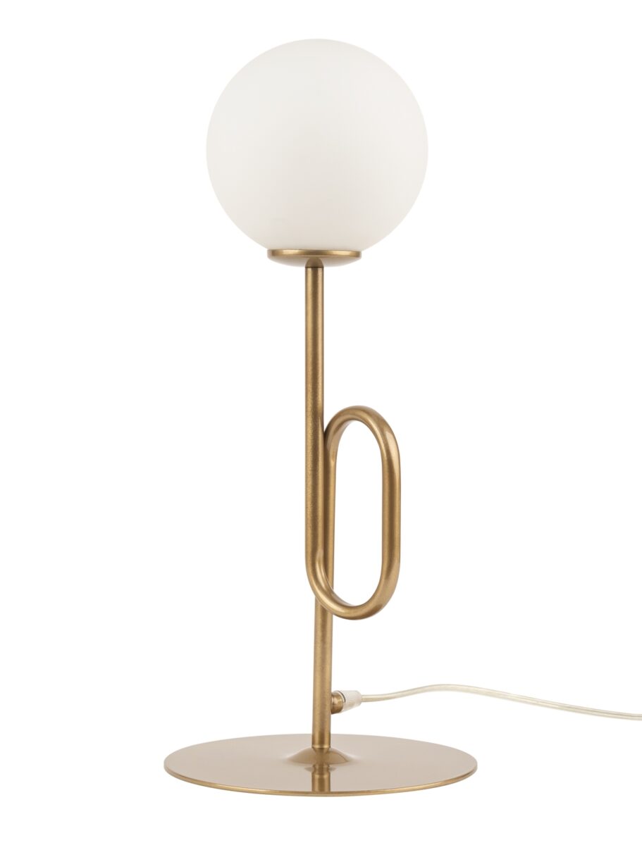 Lampa stołowa TES złota