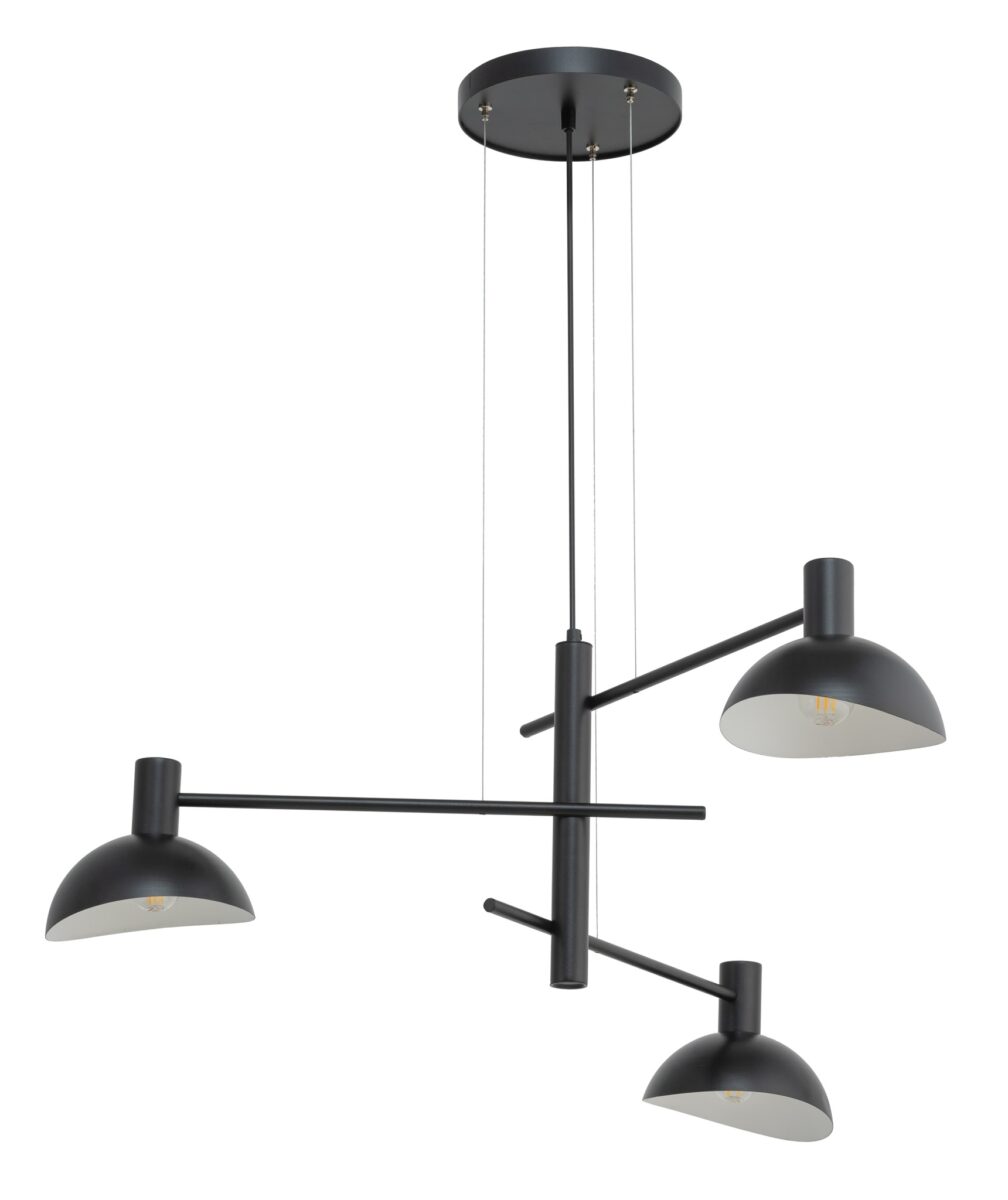 Lampa wisząca ARTIS 3 czarna Lampa wisząca ARTIS 3 czarna