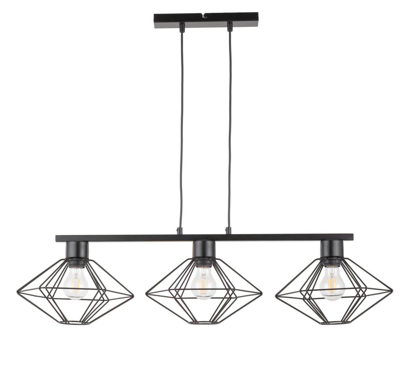 Lampa wisząca VARIO 3 czarna