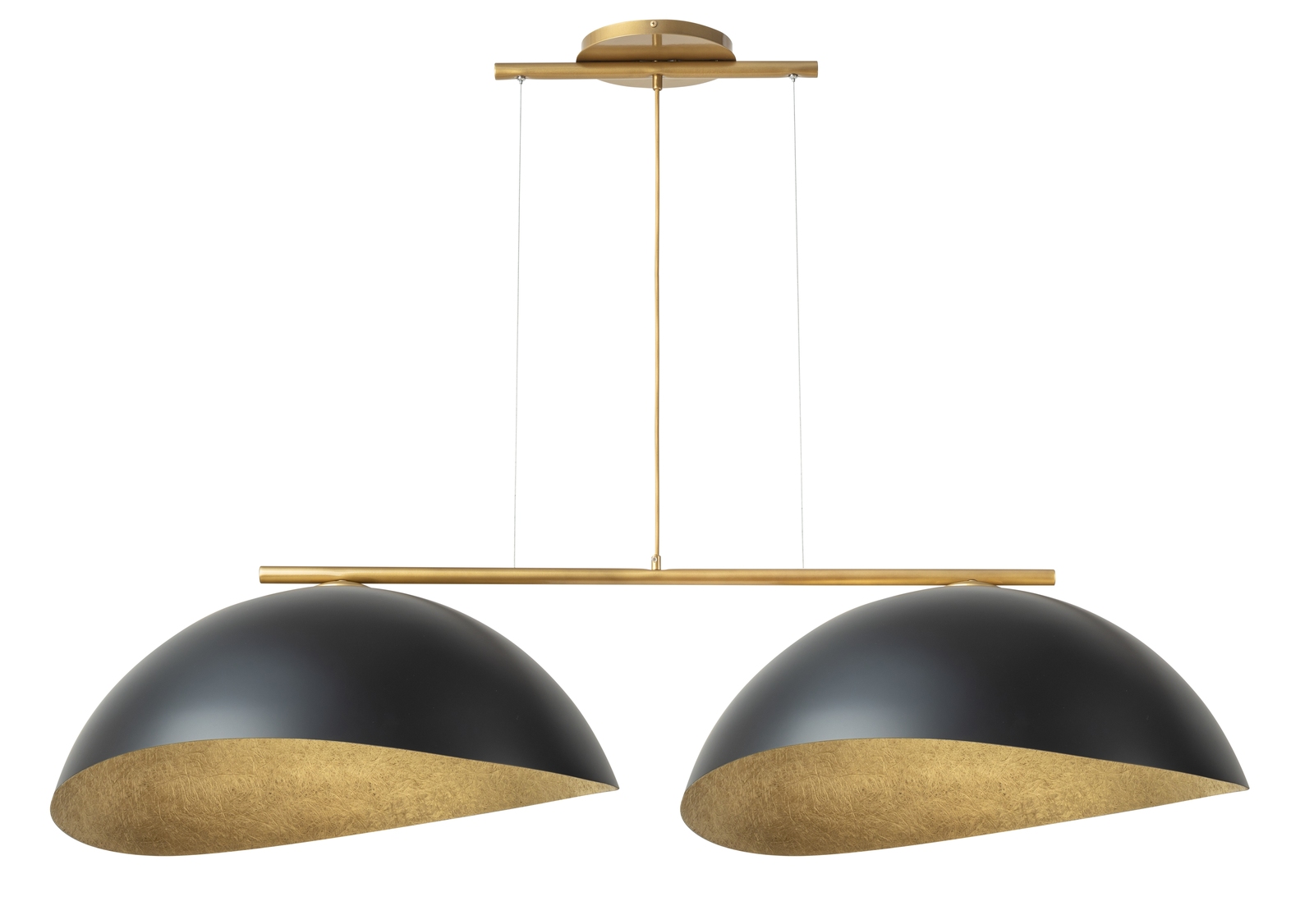 Lampa wisząca SOLAR 2 L czarno-złota Lampa wisząca SOLAR 2 L czarno-złota