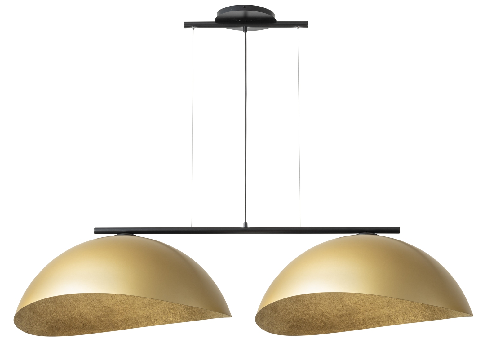 Lampa wisząca SOLAR 2 L czarno-złota Lampa wisząca SOLAR 2 L czarno-złota