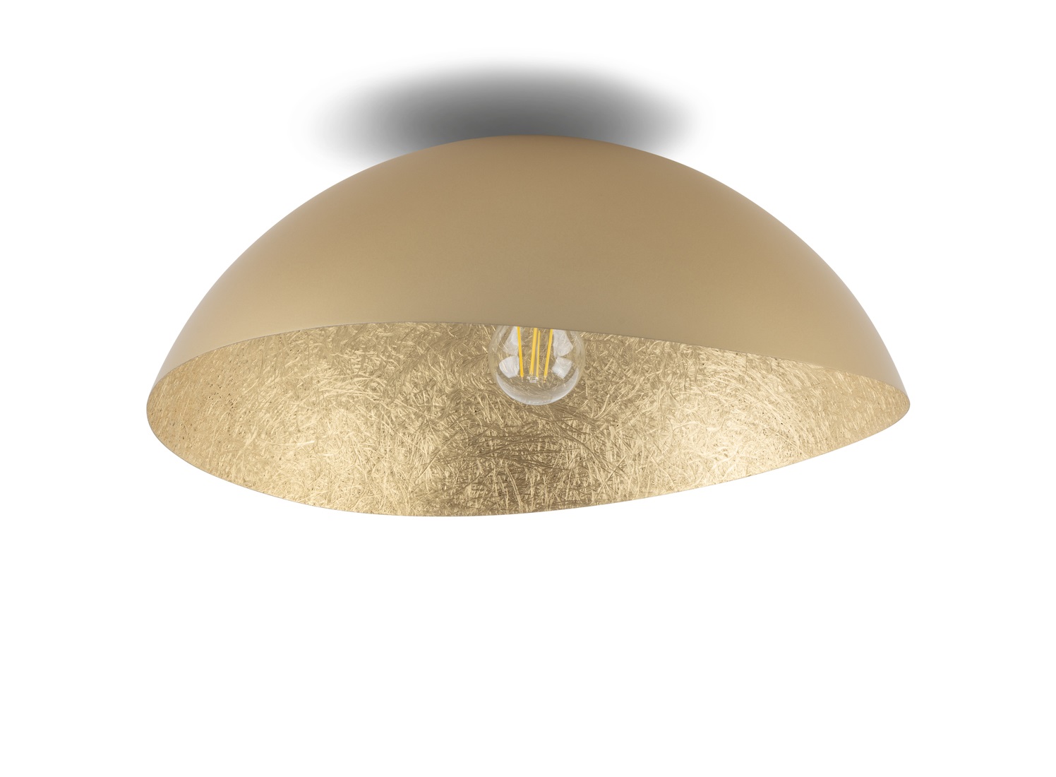 Lampa sufitowa/plafon SOLARIS M złoty
