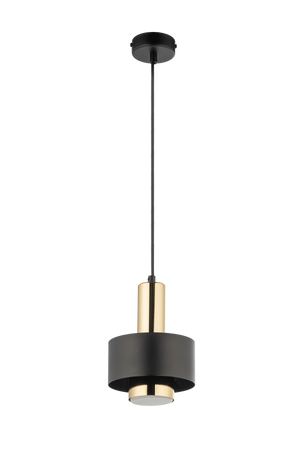 Lampa wisząca RIF LUX 1 S czarno-złota Lampa wisząca RIF LUX 1 S czarno-złota