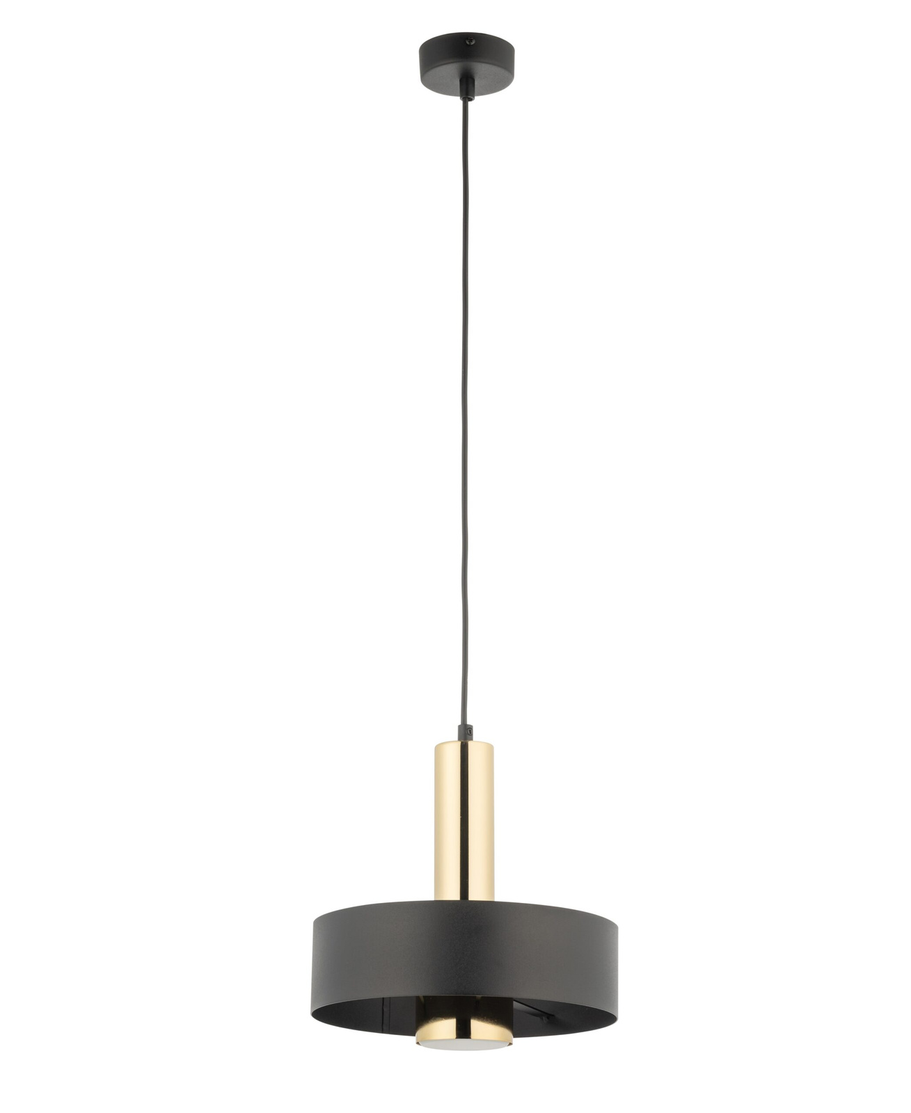 Lampa wisząca RIF LUX 1 M czarno-złota Lampa wisząca RIF LUX 1 M czarno-złota