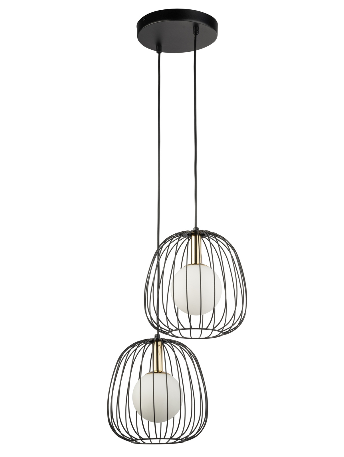 Lampa wisząca BELL 2 czarna Lampa wisząca BELL 2 czarna
