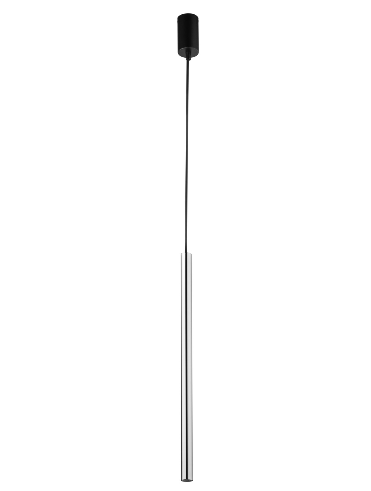 Lampa wisząca SOPEL LUX 1 czarno-srebrna