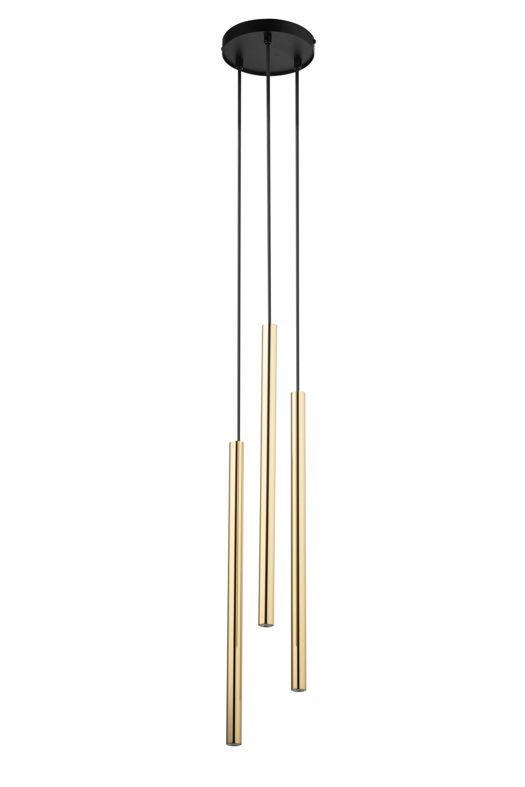 Lampa wisząca SOPEL LUX 3 czarno-złota