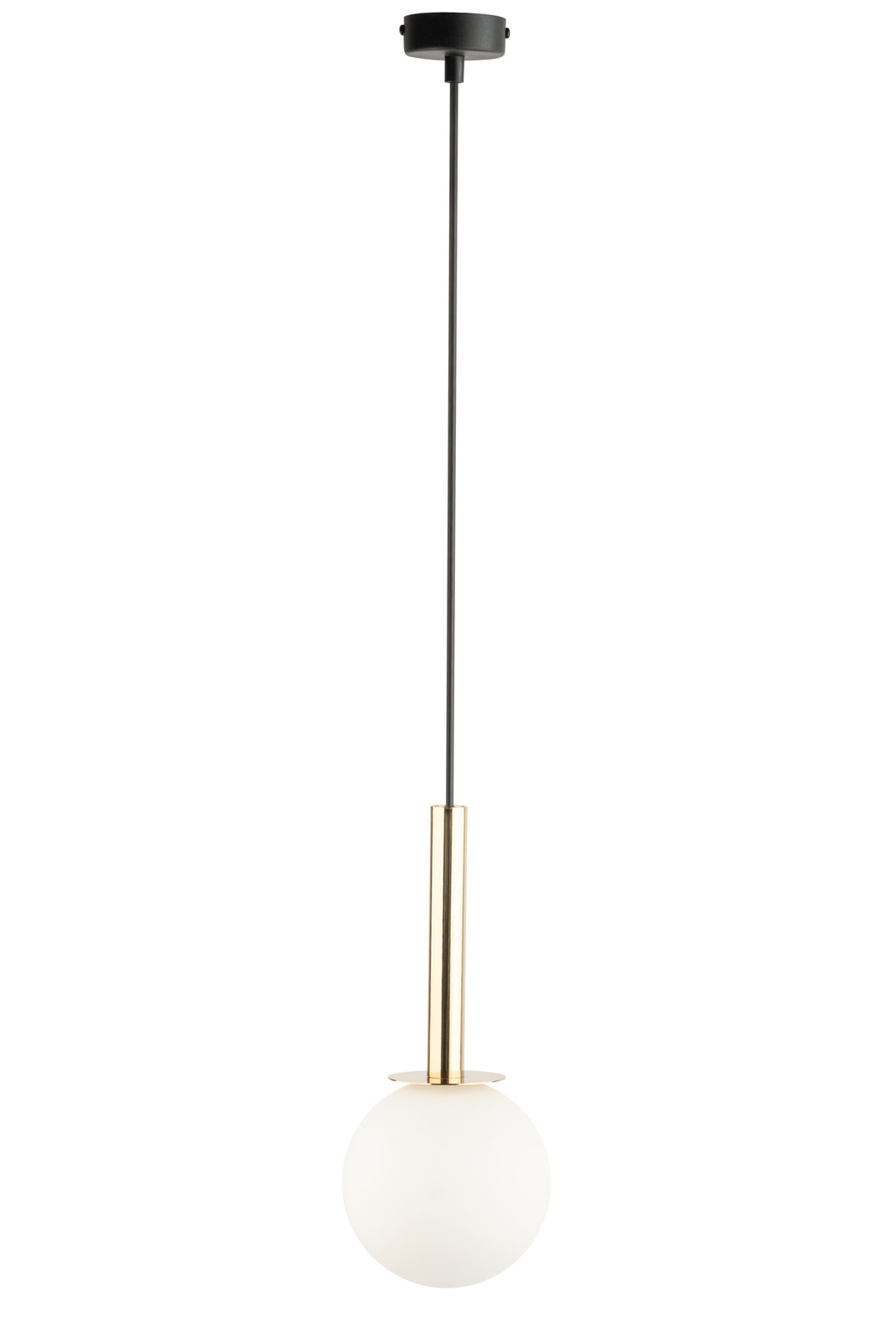 Lampa wisząca DAISY 1 czarno-złota Lampa wisząca DAISY 1 czarno-złota
