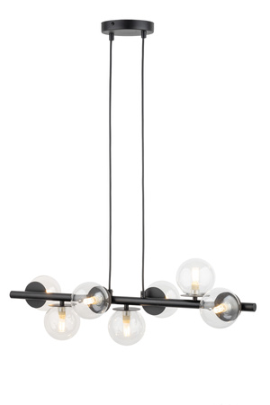 Lampa wisząca AVOLA 7 czarna