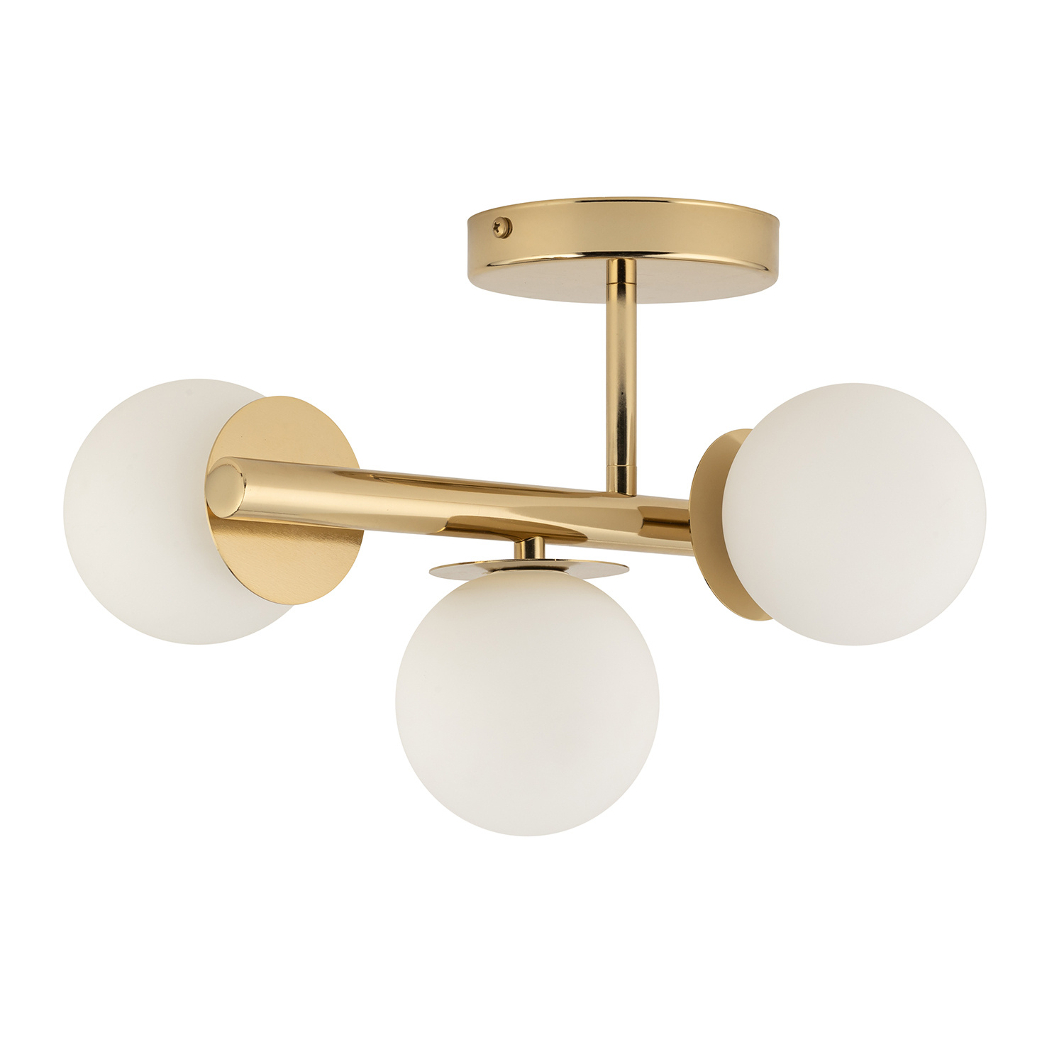 Lampa sufitowa/plafon AVOLA plafon 3 biało-złoty Lampa sufitowa/plafon AVOLA plafon 3 biało-złoty