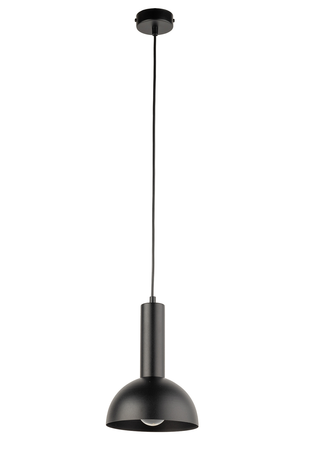 Lampa wisząca VITRUM S kopuła czarna Lampa wisząca VITRUM S kopuła czarna