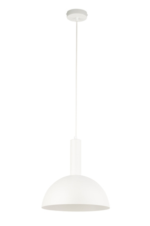 Lampa wisząca VITRUM M kopuła biała