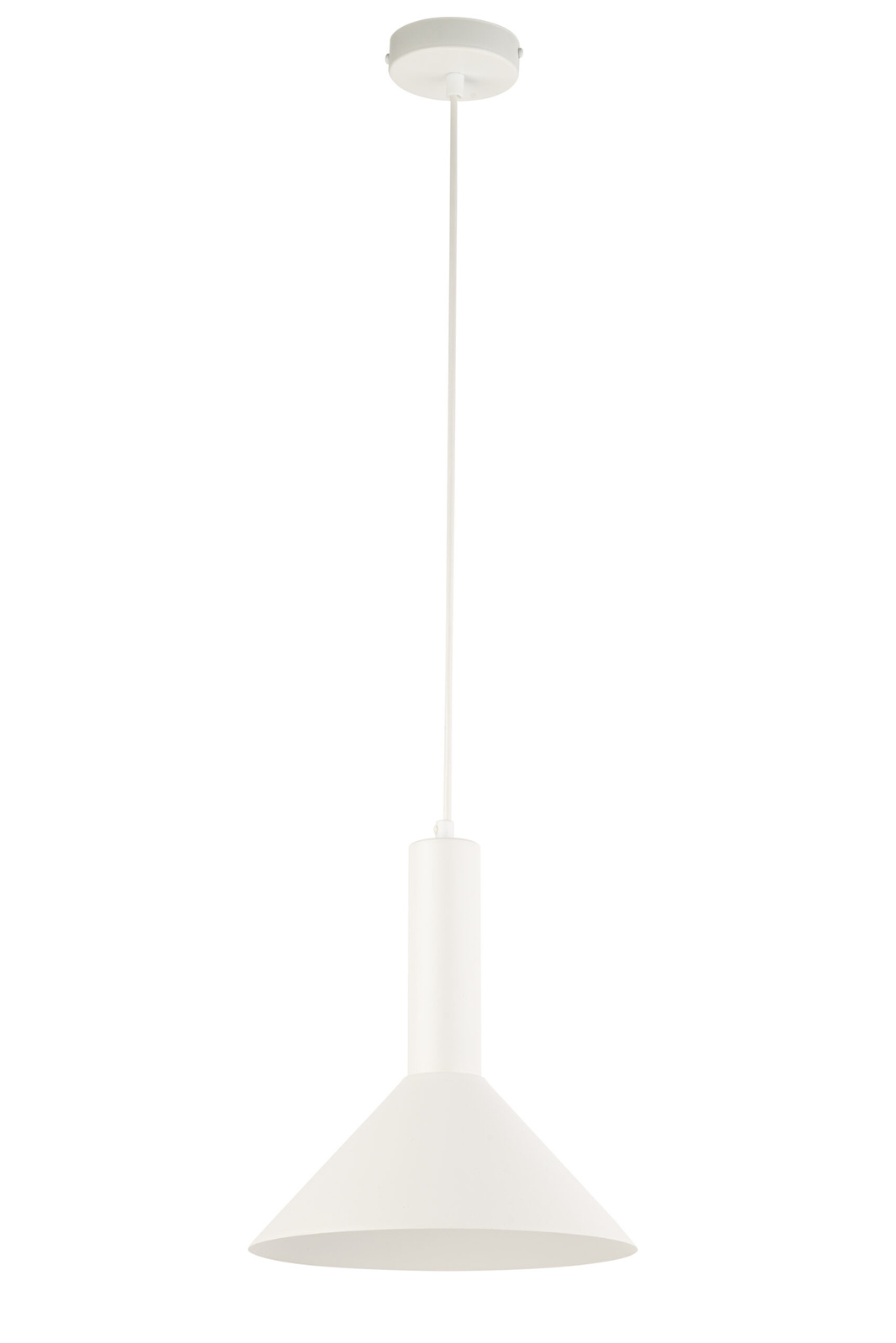 Lampa wisząca VITRUM stożek biała Lampa wisząca VITRUM stożek biała