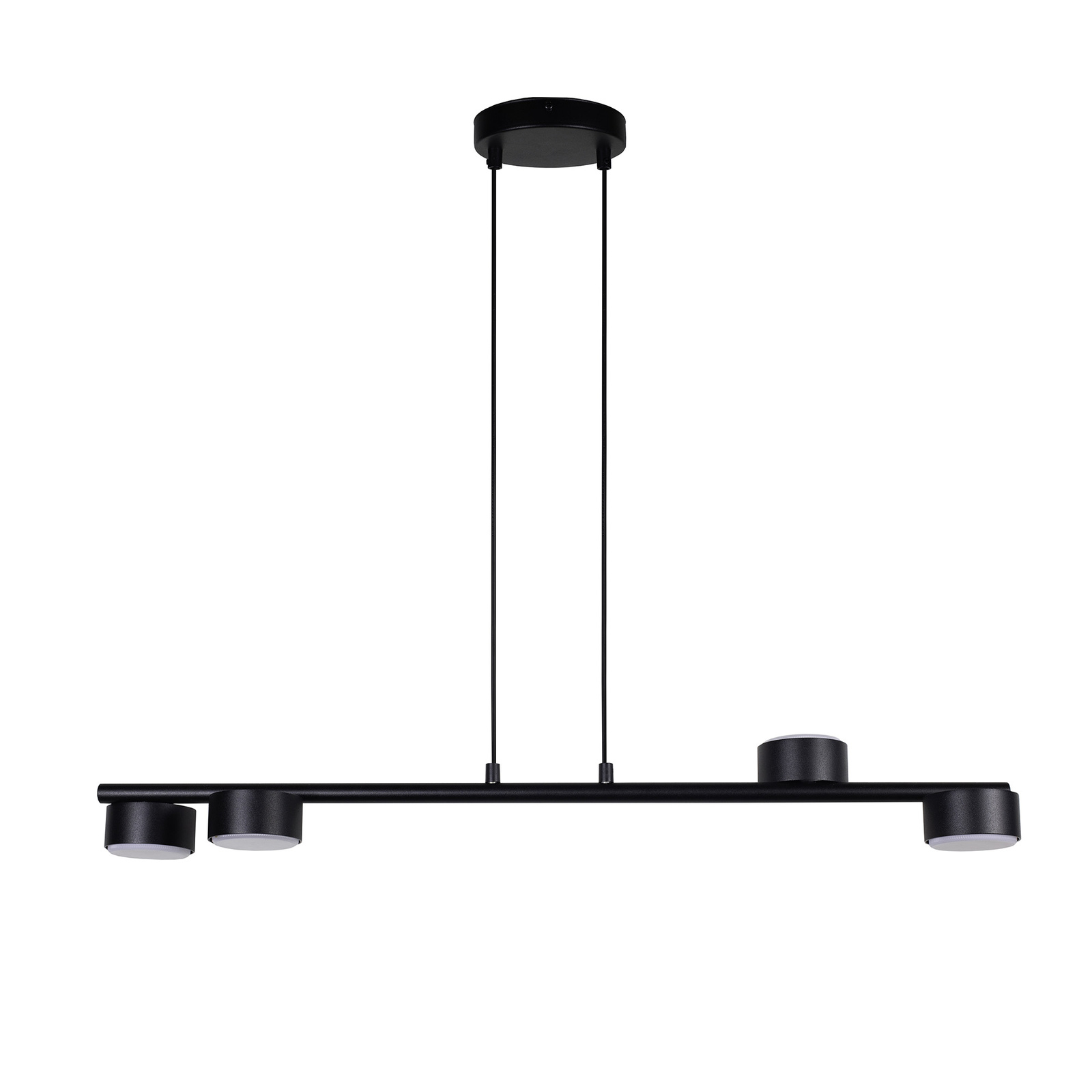 Lampa wisząca PUNTO 4 czarna