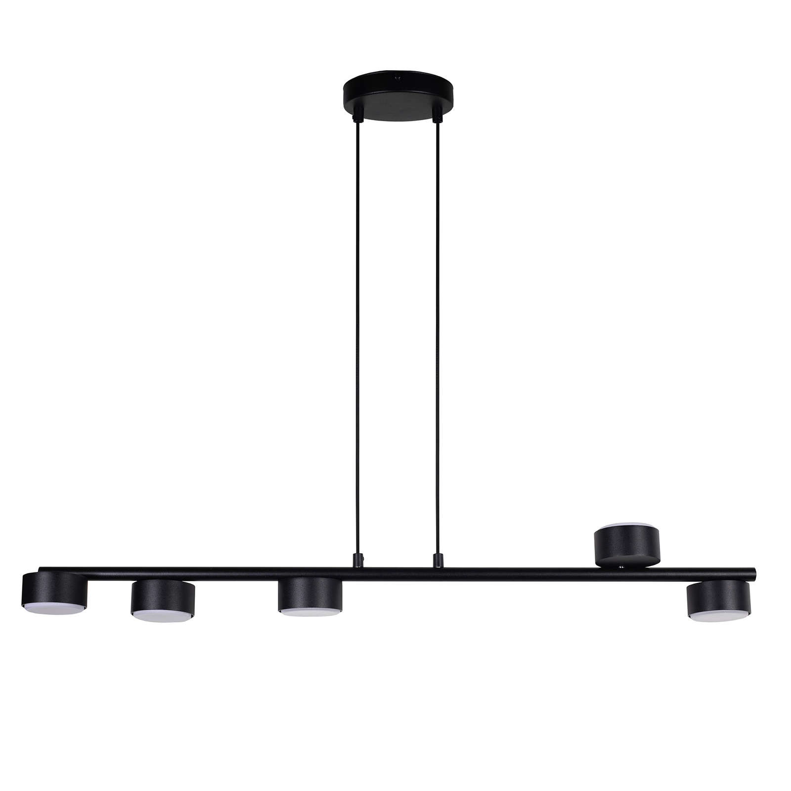 Lampa wisząca PUNTO 5 czarna