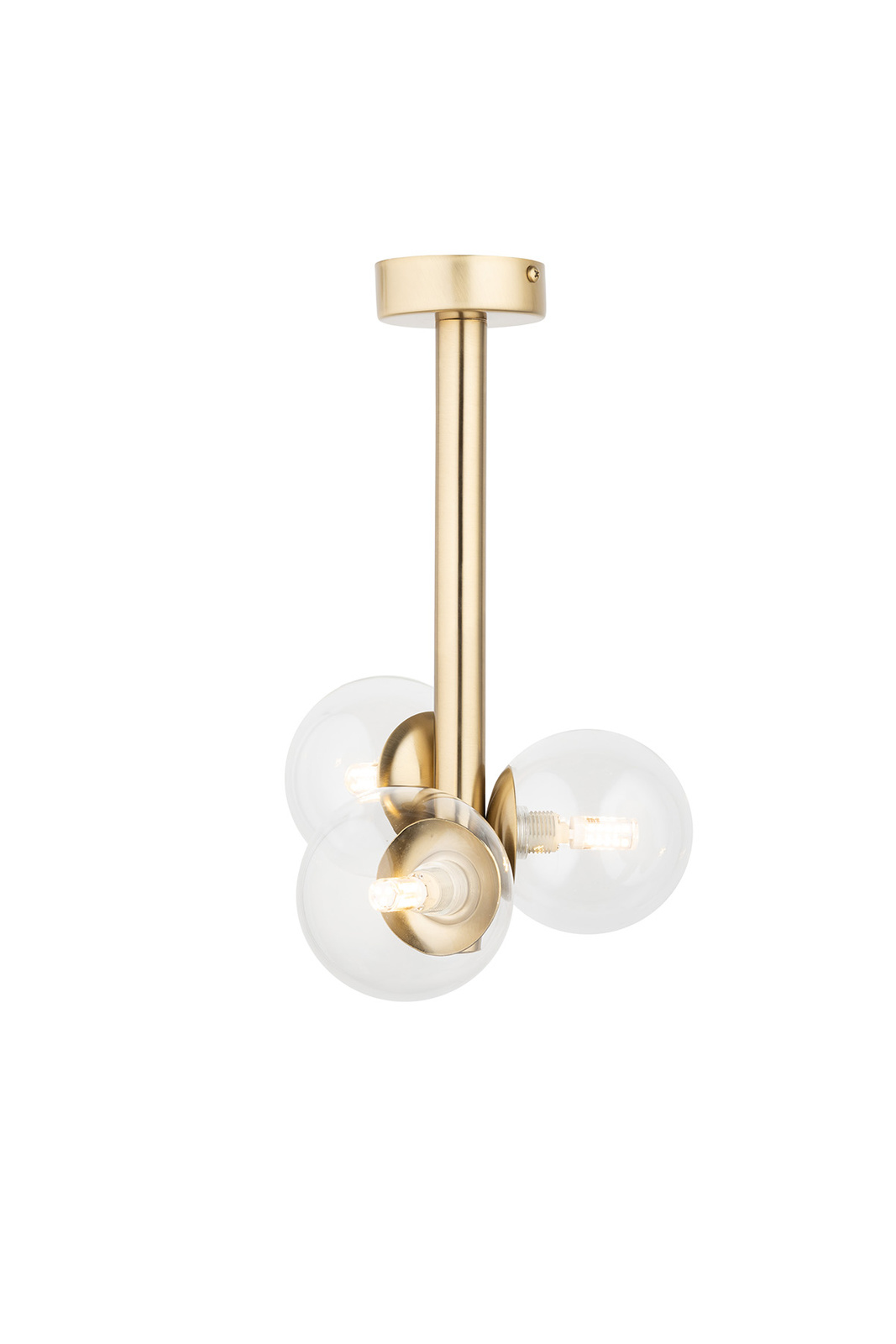Lampa sufitowa/plafon PERLA LUX 3 złoty Lampa sufitowa/plafon PERLA LUX 3 złoty