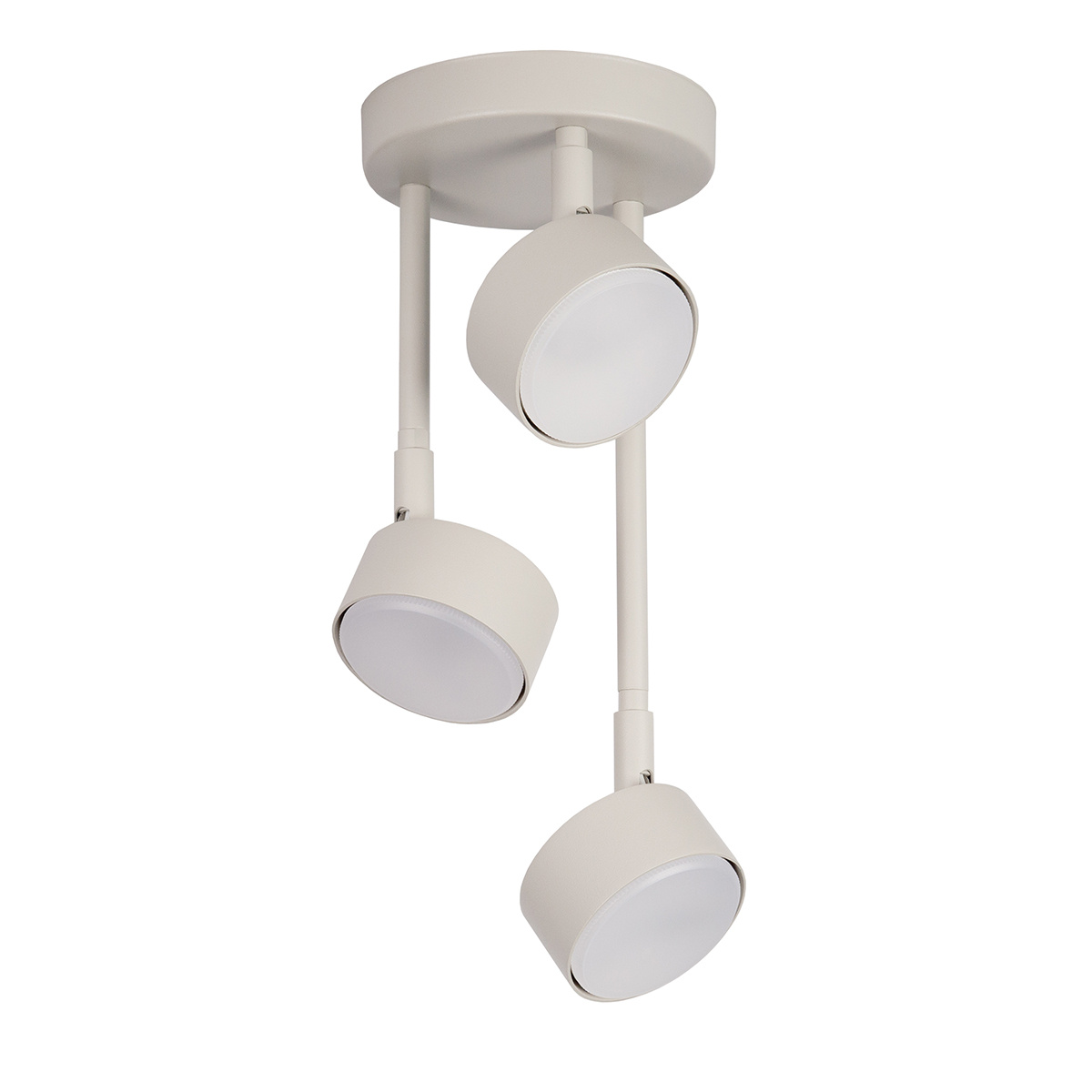Lampa sufitowa/plafon NEMO 3 szaro-beżowy