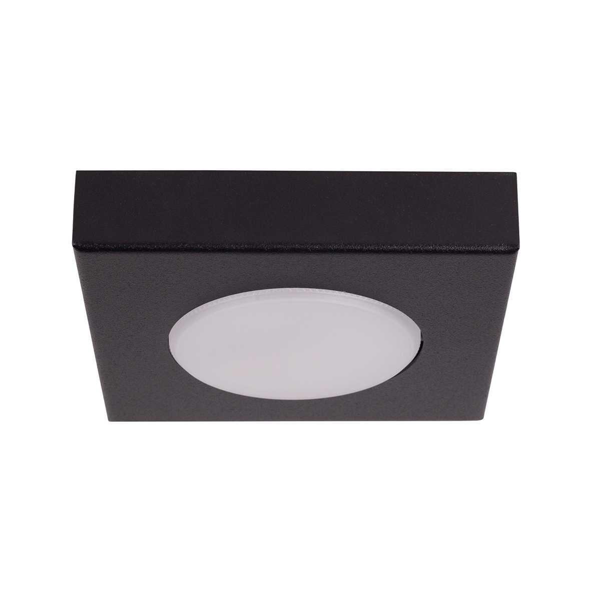 Plafon HERO 1 kwadrat czarny