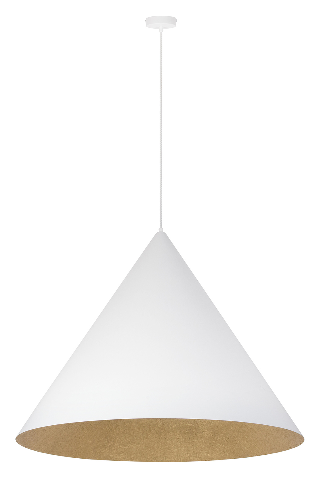 Lampa wisząca VESUVIO biało-złota Lampa wisząca VESUVIO biało-złota