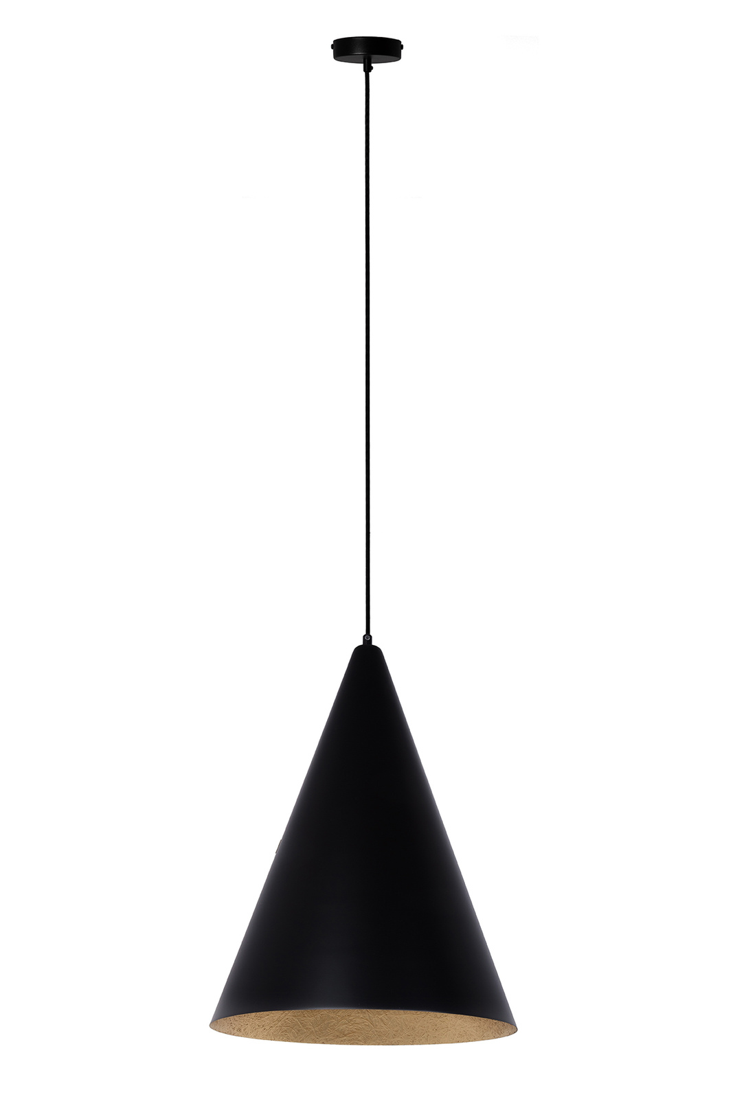 Lampa wisząca VESUVIO S czarno-złota Lampa wisząca VESUVIO S czarno-złota