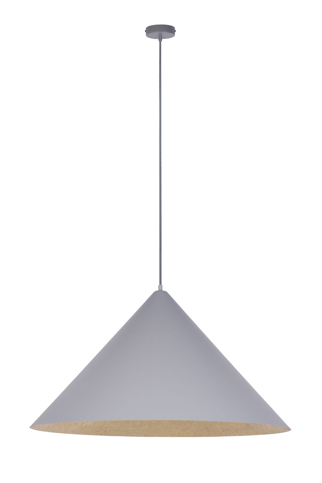 Lampa wisząca VESUVIO M złoto-szara Lampa wisząca VESUVIO M złoto-szara