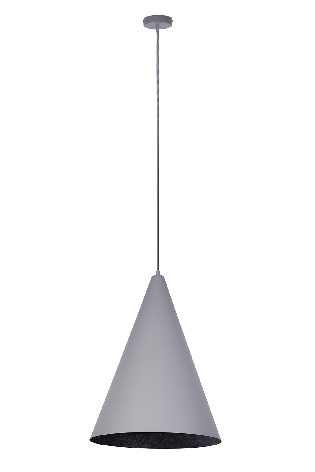 Lampa wisząca VESUVIO S szaro-czarna Lampa wisząca VESUVIO S szaro-czarna