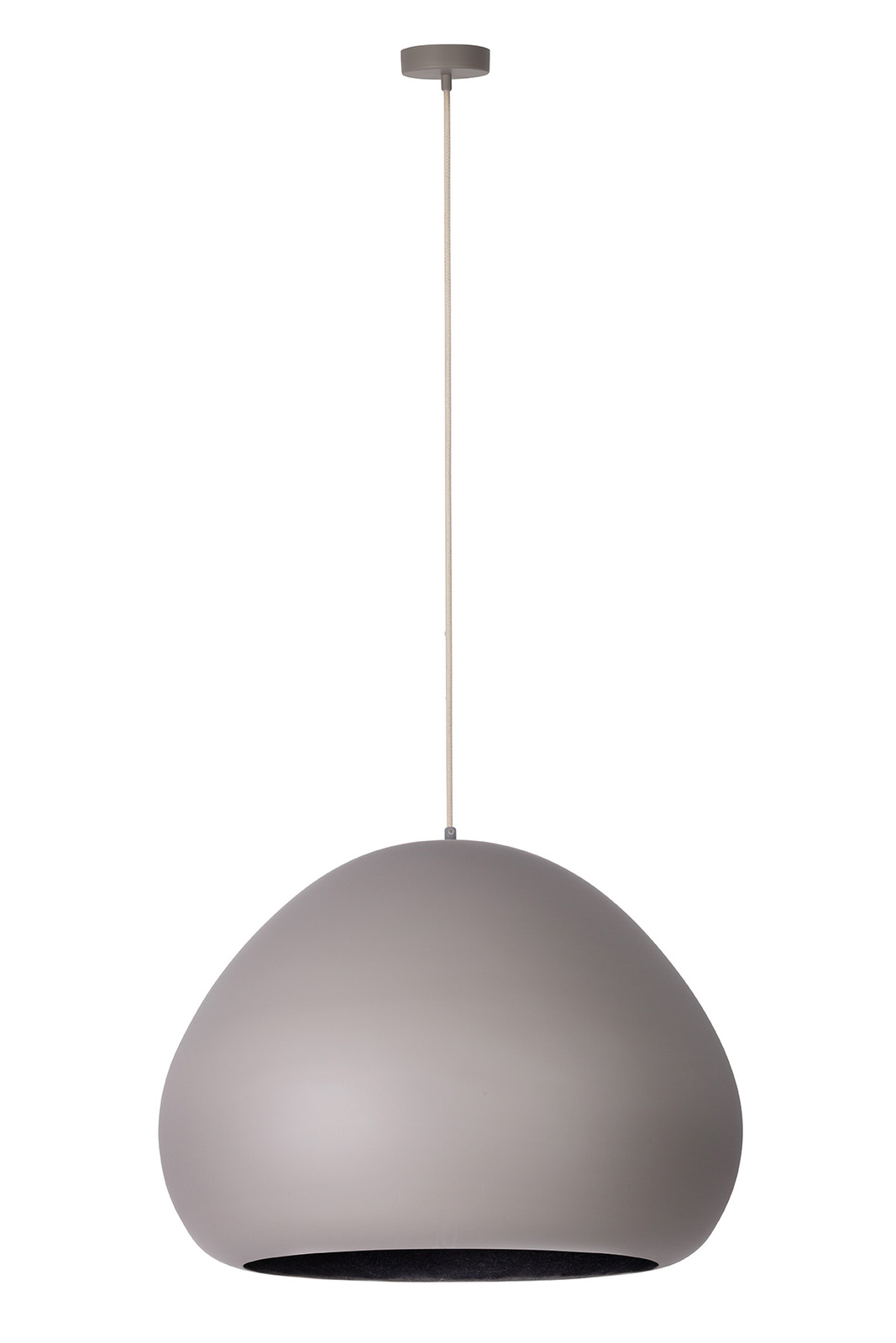 Lampa wisząca LAVA taupe-czarna Lampa wisząca LAVA taupe-czarna