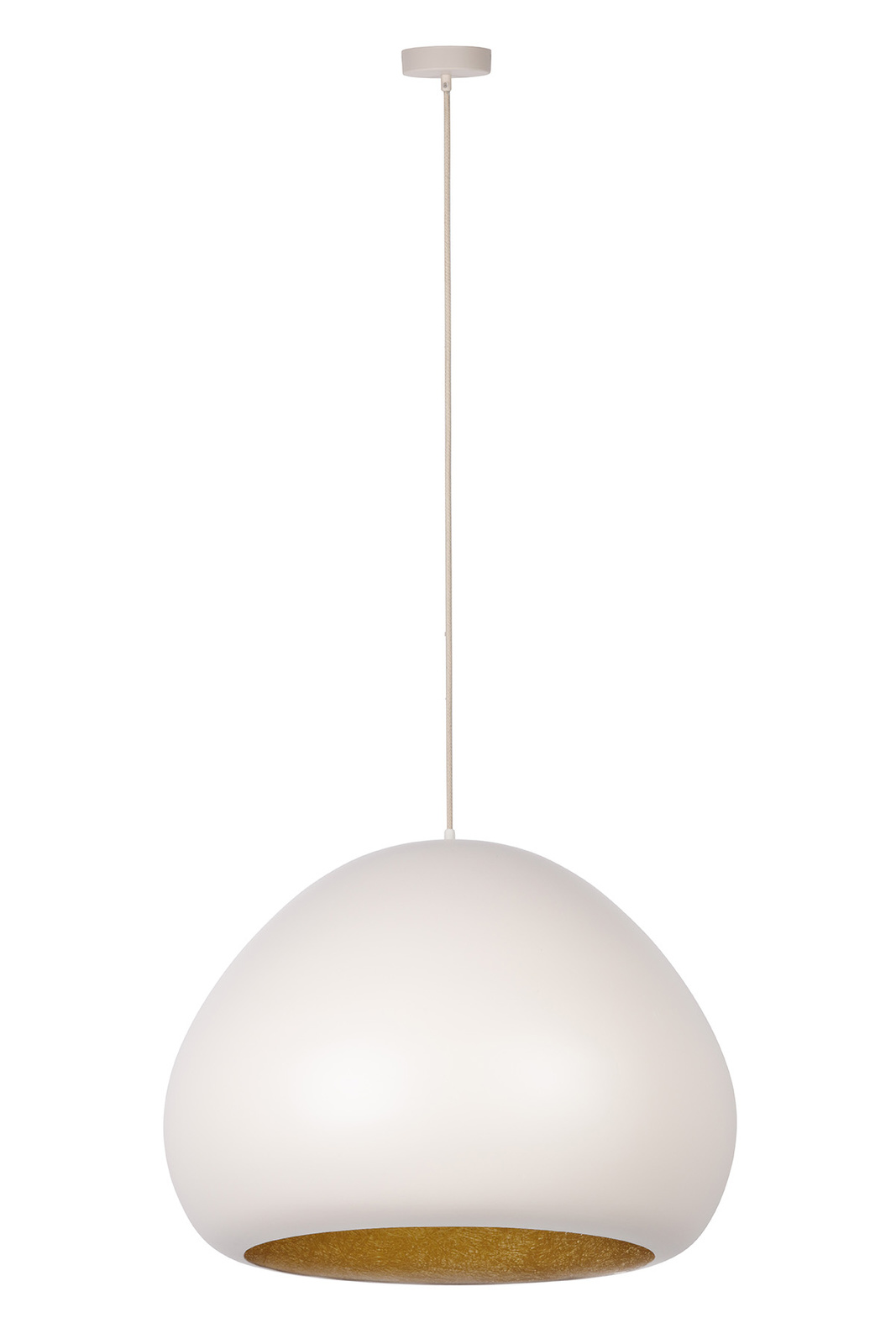 Lampa wisząca LAVA beżowo-złota Lampa wisząca LAVA beżowo-złota