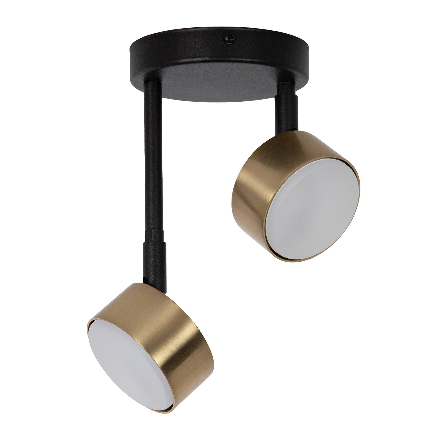 Lampa sufitowa/plafon NEMO 2 czarno-złoty Lampa sufitowa/plafon NEMO 2 czarno-złoty