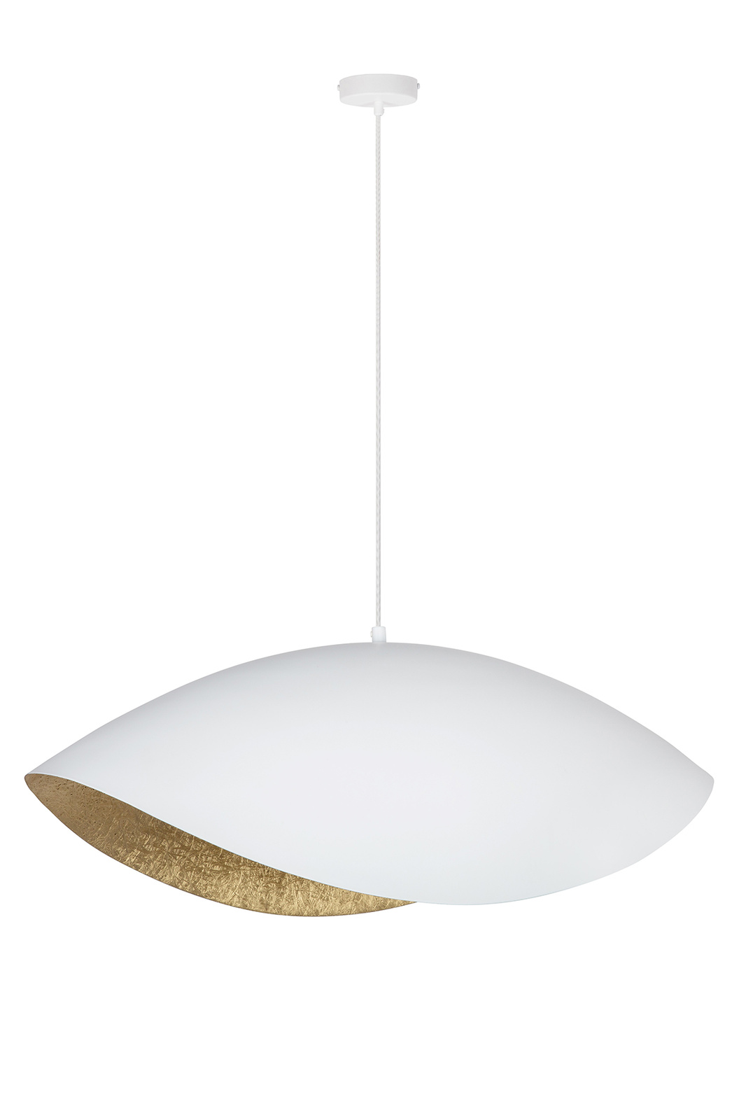 Lampa wisząca SONA biało-złota