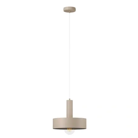 Lampa wisząca VITRUM koło ciepły beż