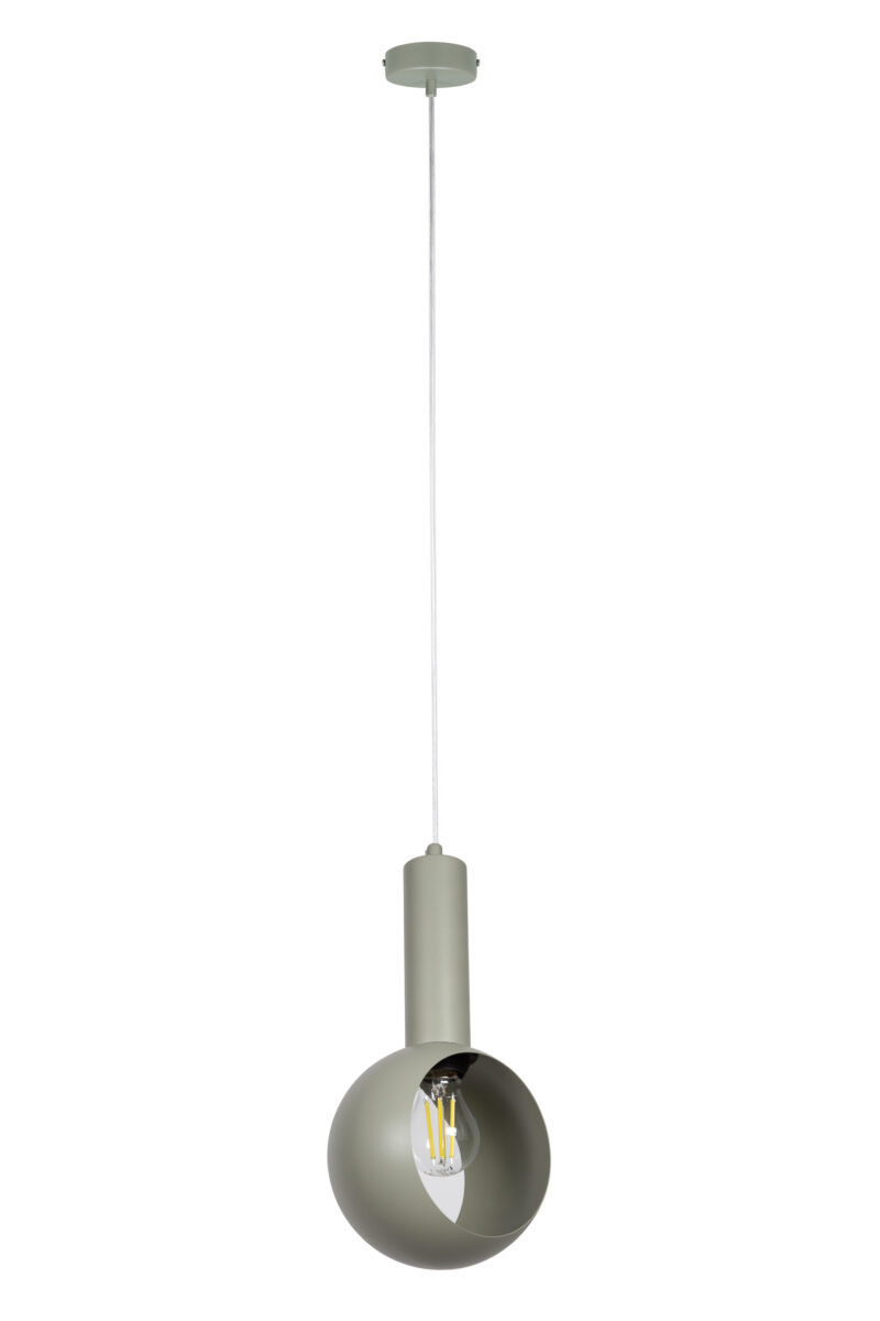 Lampa wisząca VITRUM oczko szałwia