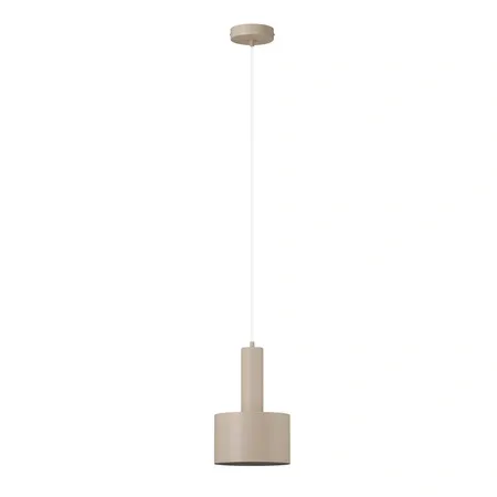 Lampa wisząca VITRUM walec ciepły beż