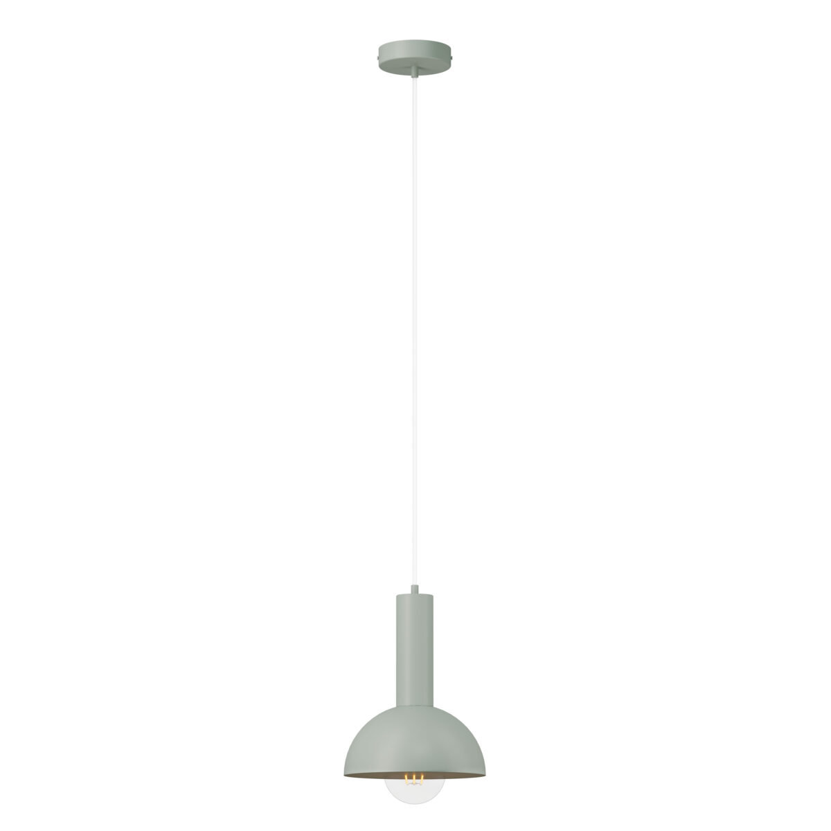 Lampa wisząca VITRUM kopuła S szałwia Lampa wisząca VITRUM kopuła S szałwia