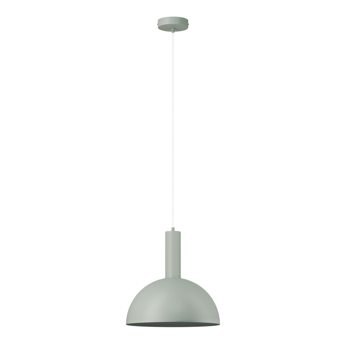 Lampa wisząca VITRUM kopuła M szałwia