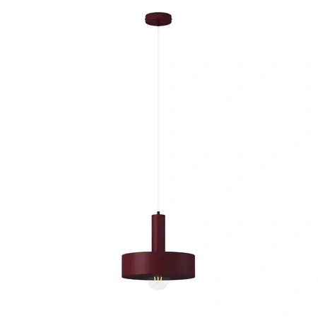 Lampa wisząca VITRUM koło bordowy Lampa wisząca VITRUM koło bordowy