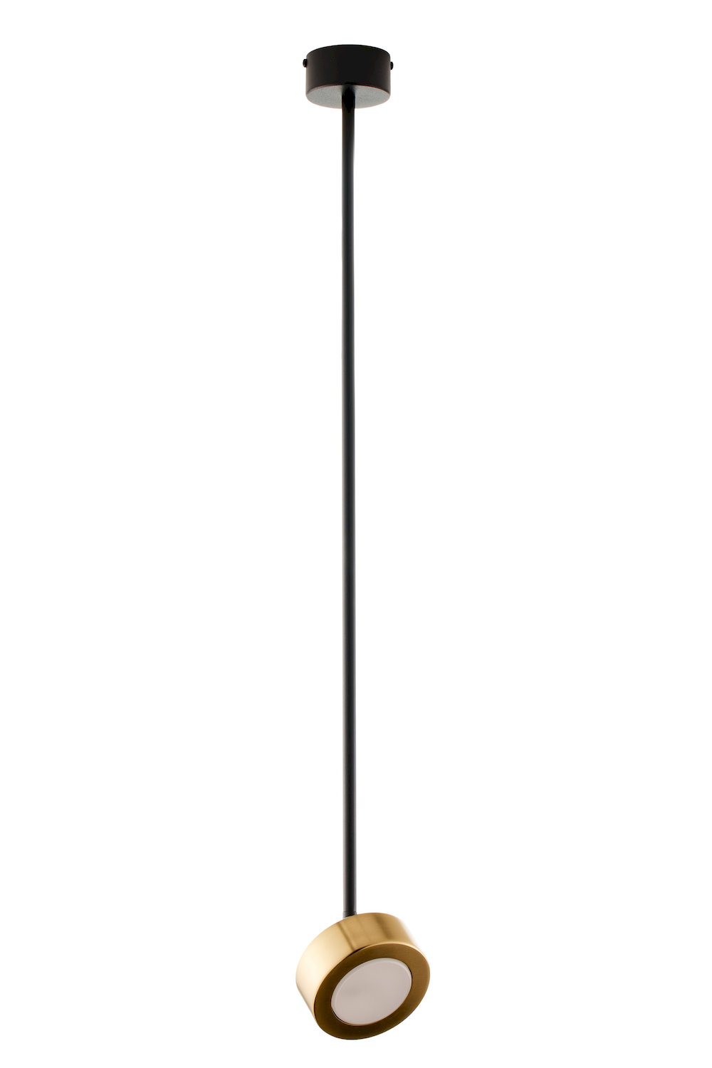Lampa wisząca BAR 1 M 82 cm czarny złoty Lampa wisząca BAR 1 M 82 cm czarny złoty